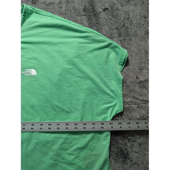 The North Face Athletic Short Sleeve Shirt Women's Plus Size 2X Green - Picture 8 of 11